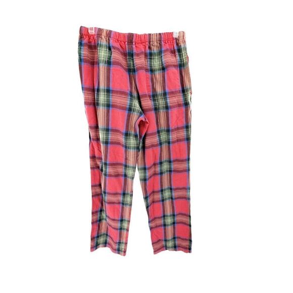 Boden Women's Checkered Print Flannel Pajama Pants Sleepwear Size Medium Red - Picture 3 of 9